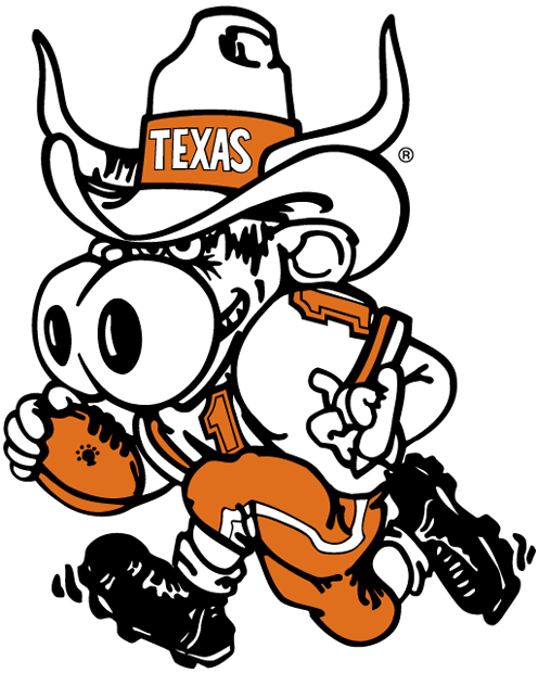 Texas Longhorns 1981-2002 Mascot Logo diy iron on heat transfer